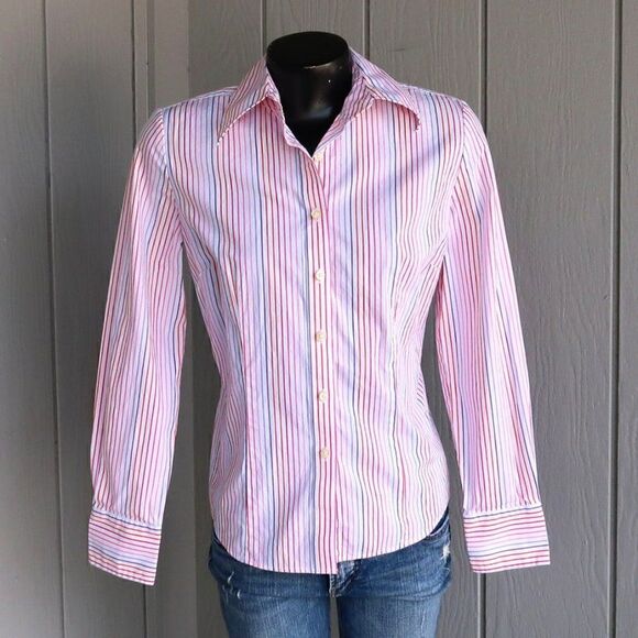 Tommy Hilfiger Tops - Tommy Hilfiger Striped Long Sleeve Shirt